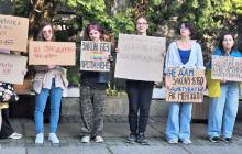 Акція проти нового Цивільного кодексу в Ужгороді, 17 травня