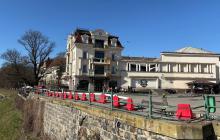 Підпірна стінка на площі Театральній