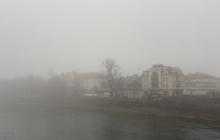 Сильний туман в Ужгороді