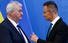 Андрій Сибіга та Петер Сіярто