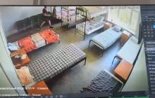 Скриншот відео з камер спостереження