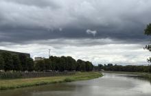 Ужгород, Київська набережна, річка Уж