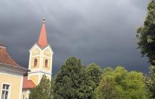 Ужгород, грозове небо