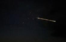 Повітряна ціль у небі