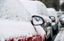 Сніг на машинах