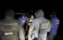 Затримані переправники та ухилянти