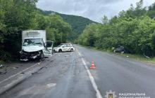Місце ДТП на Мукачівщині