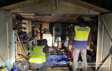 Гараж підозрюваного