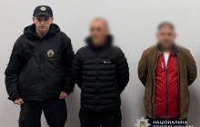 Підозрюваний з правоохоронцями