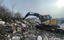 Сміттєзвалище на Свалявщині