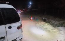 Місце ДТП у селі Люта