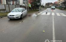 Місце ДТП у селі Дубрівка