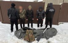 Затримані порушники кордону і переправники