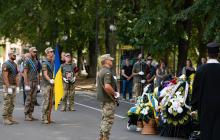 Прощання із захисником Віктором Яцолою