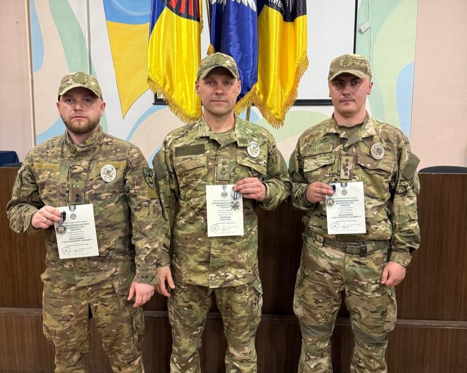 Нагороджені поліцейські