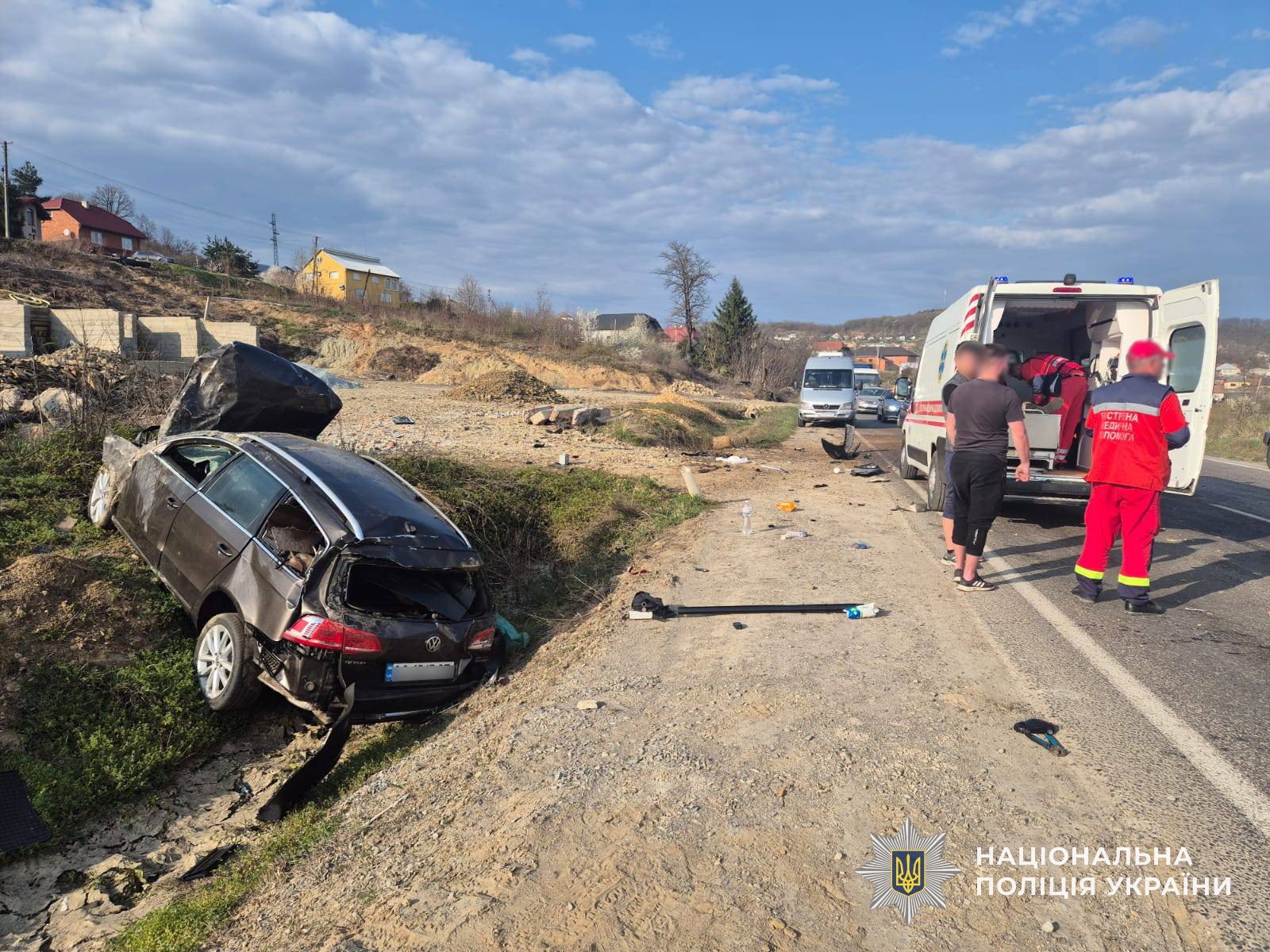 Місце ДТП, село Сільце