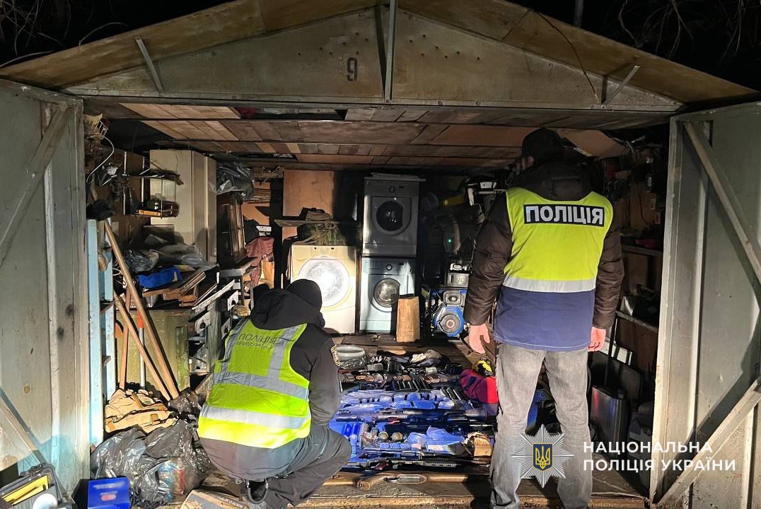 Гараж підозрюваного