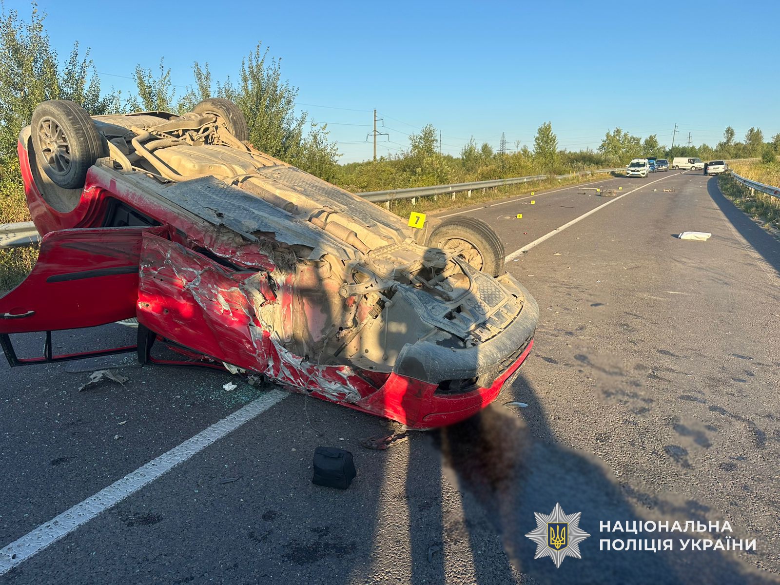 Наслідки ДТП у Хусті 19 серпня