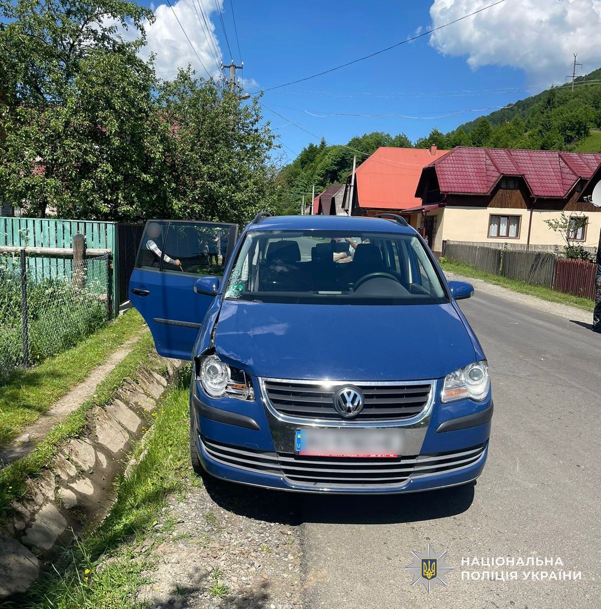 Авто підозрюваної